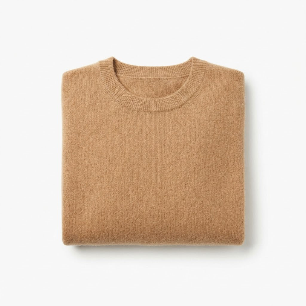 cashmere-crewneck-camel-folded