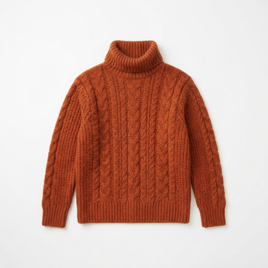 chunky-roll-neck-sweater-rust-front
