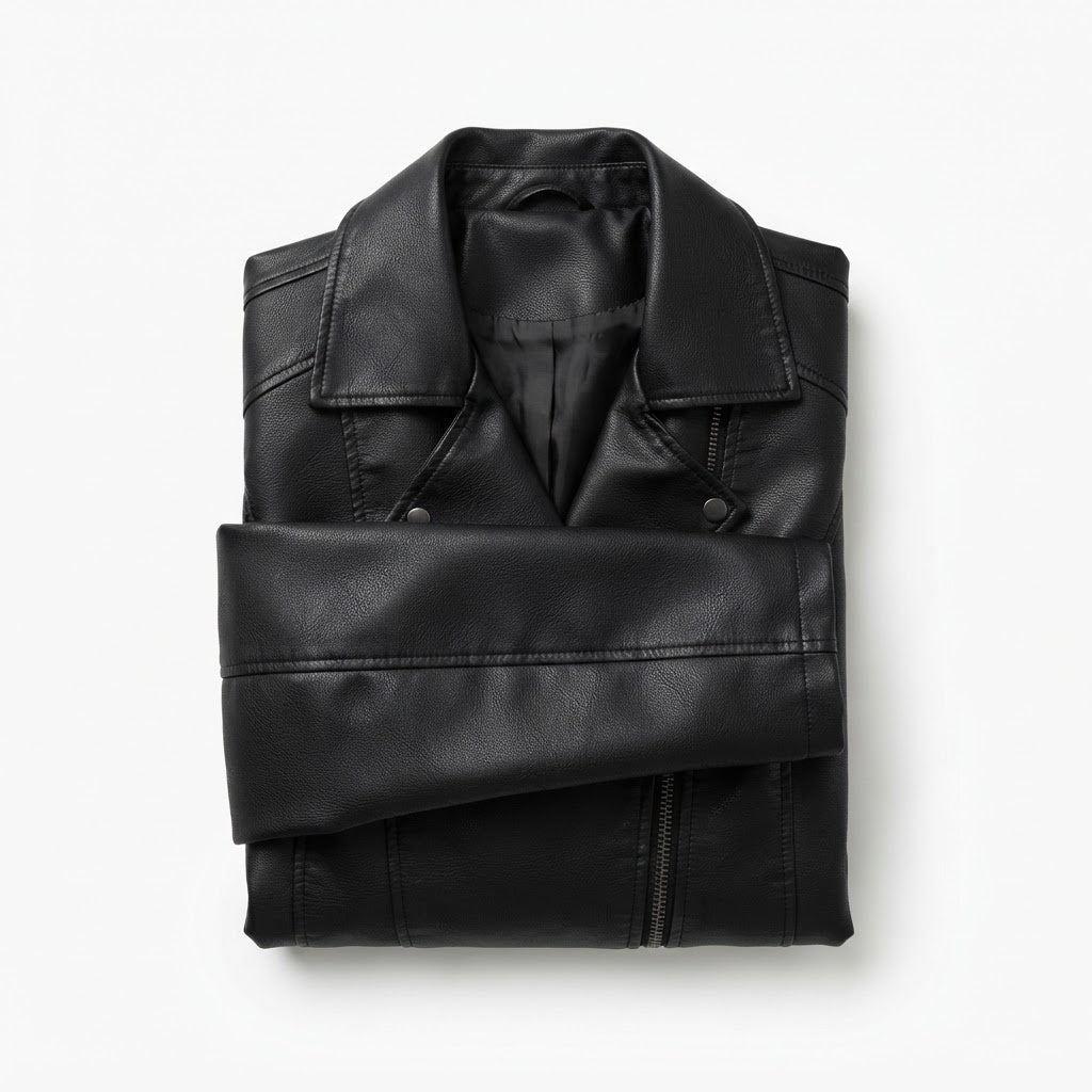 faux-leather-biker-jacket-black-folded