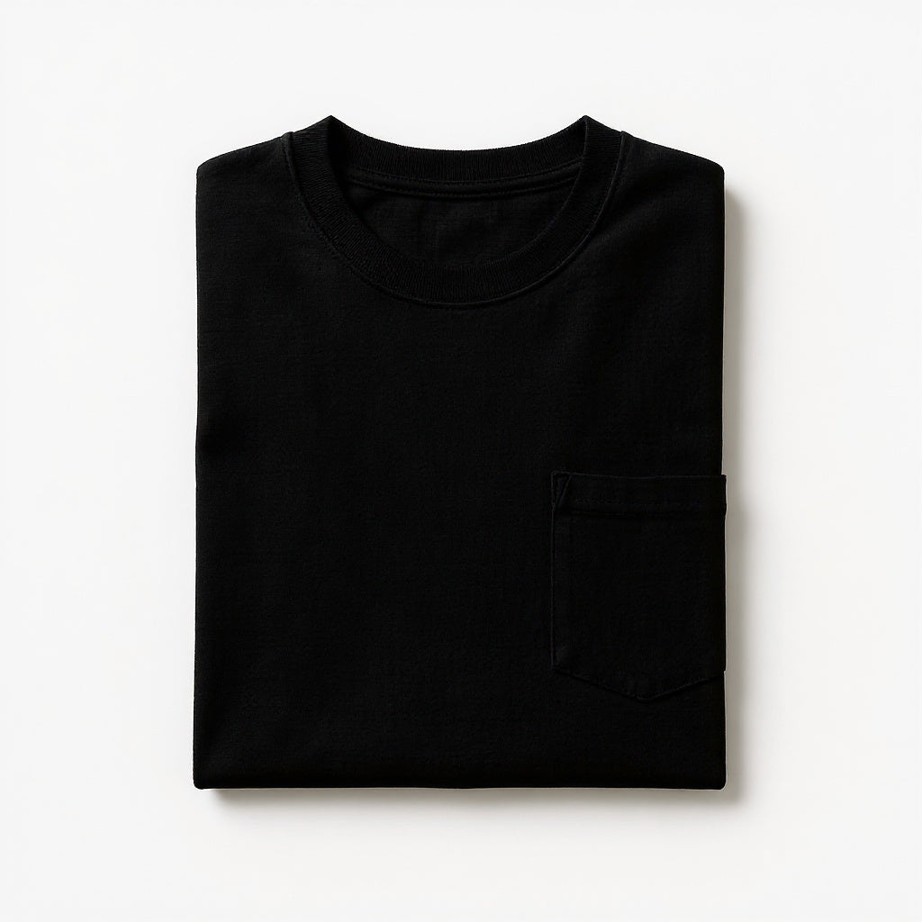 heavyweight-pocket-tee-black-folded