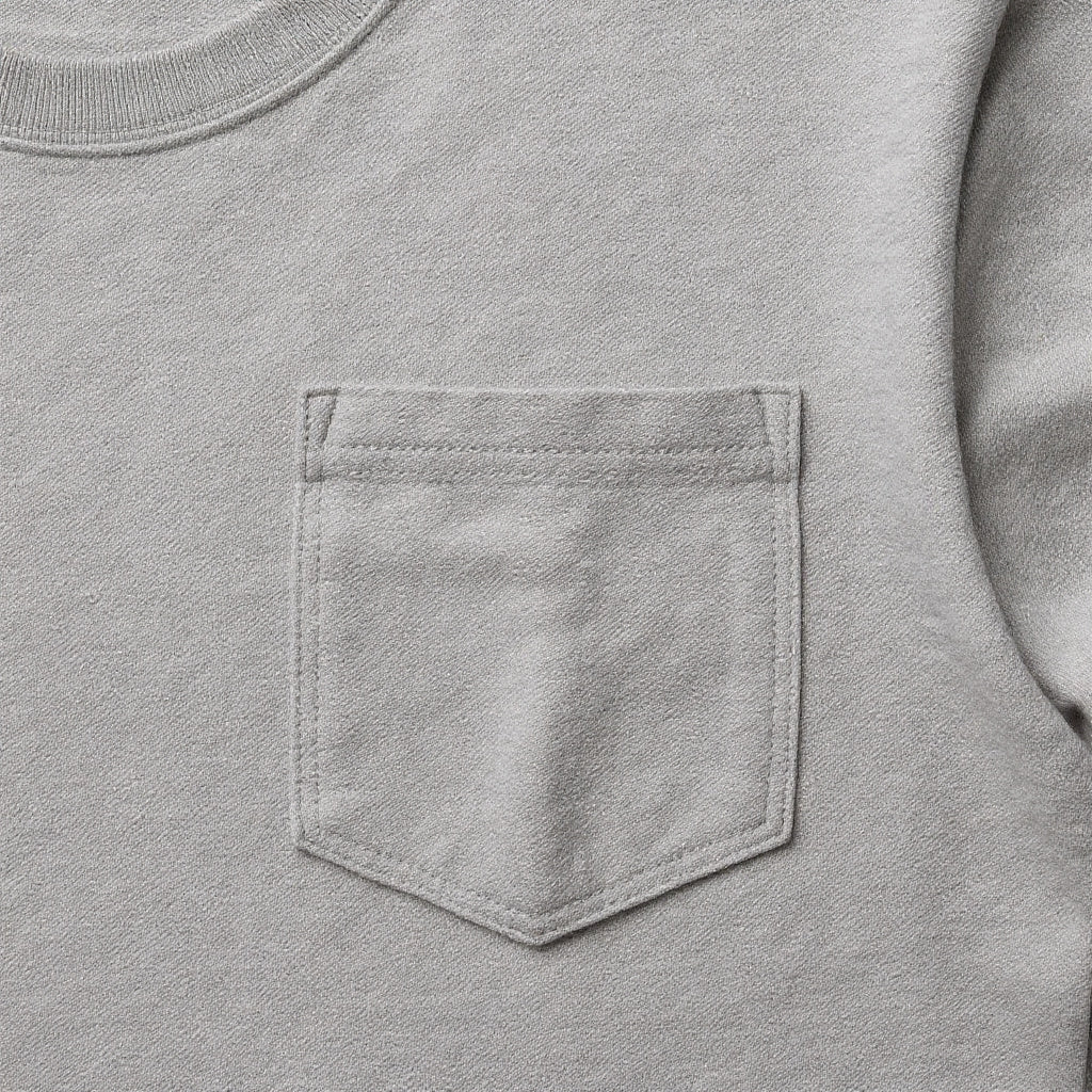 heavyweight-pocket-tee-grey-melange-detail