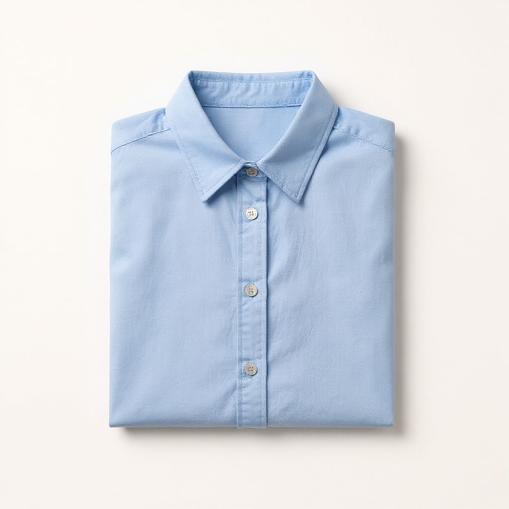 oversized-poplin-shirt-light-blue-folded