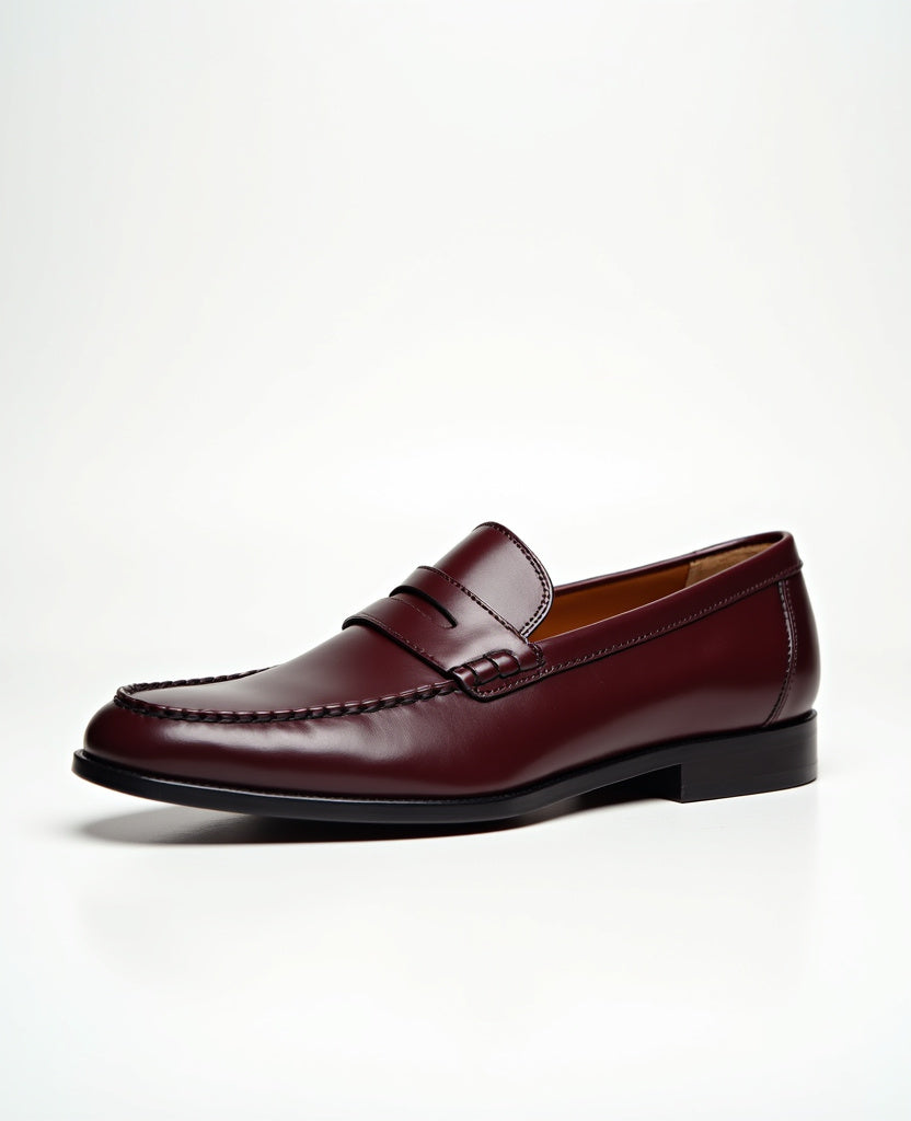 penny-loafer-burgundy-side