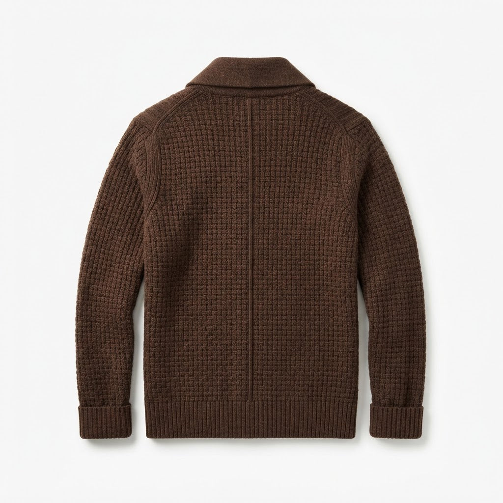 shawl-collar-cardigan-chocolate-back