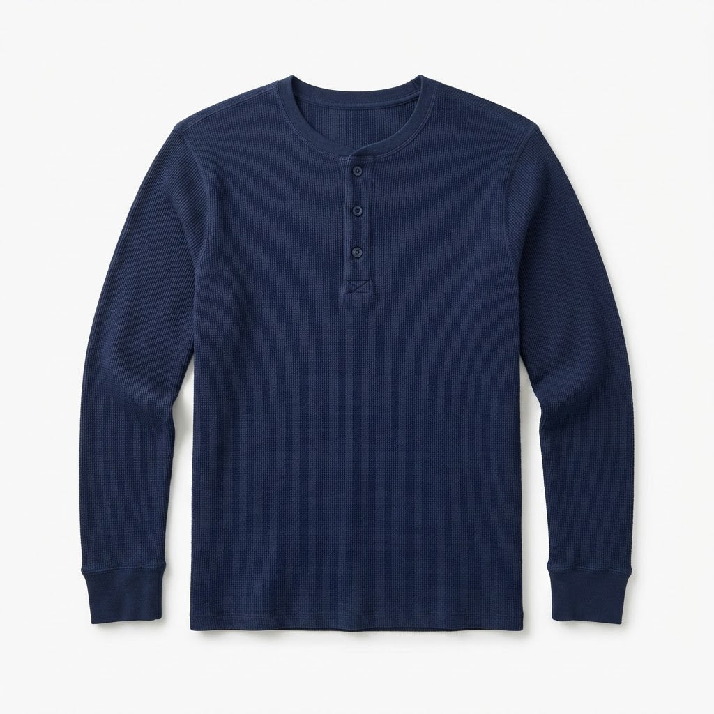 waffle-knit-henley-navy-front