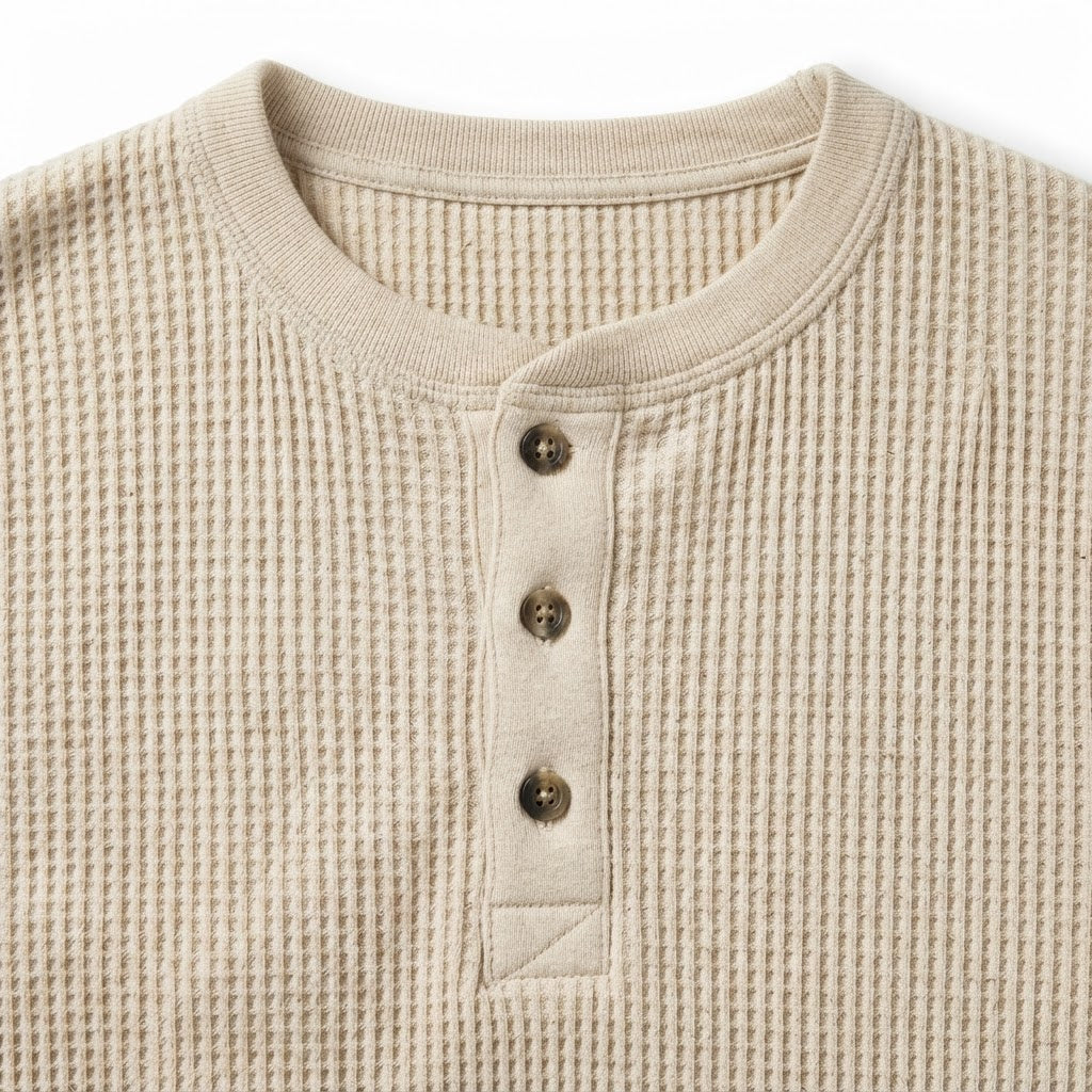 waffle-knit-henley-oat-detail